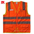 Hi-vis yellow reflective vest